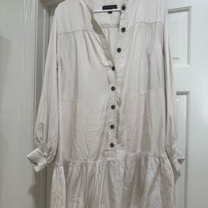 Banana Republic 2021 Holiday Collection Utility Flow Dress, Size S, EUC